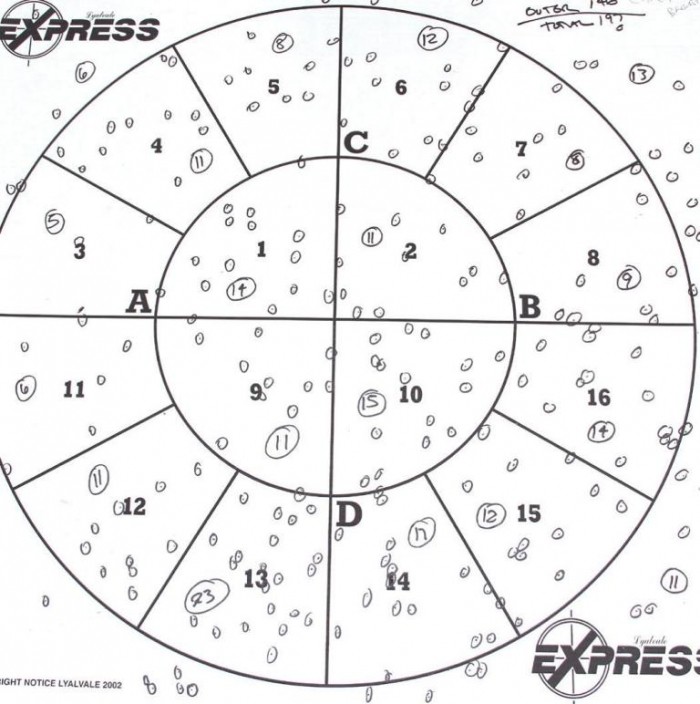 Shotgun Patterning Board